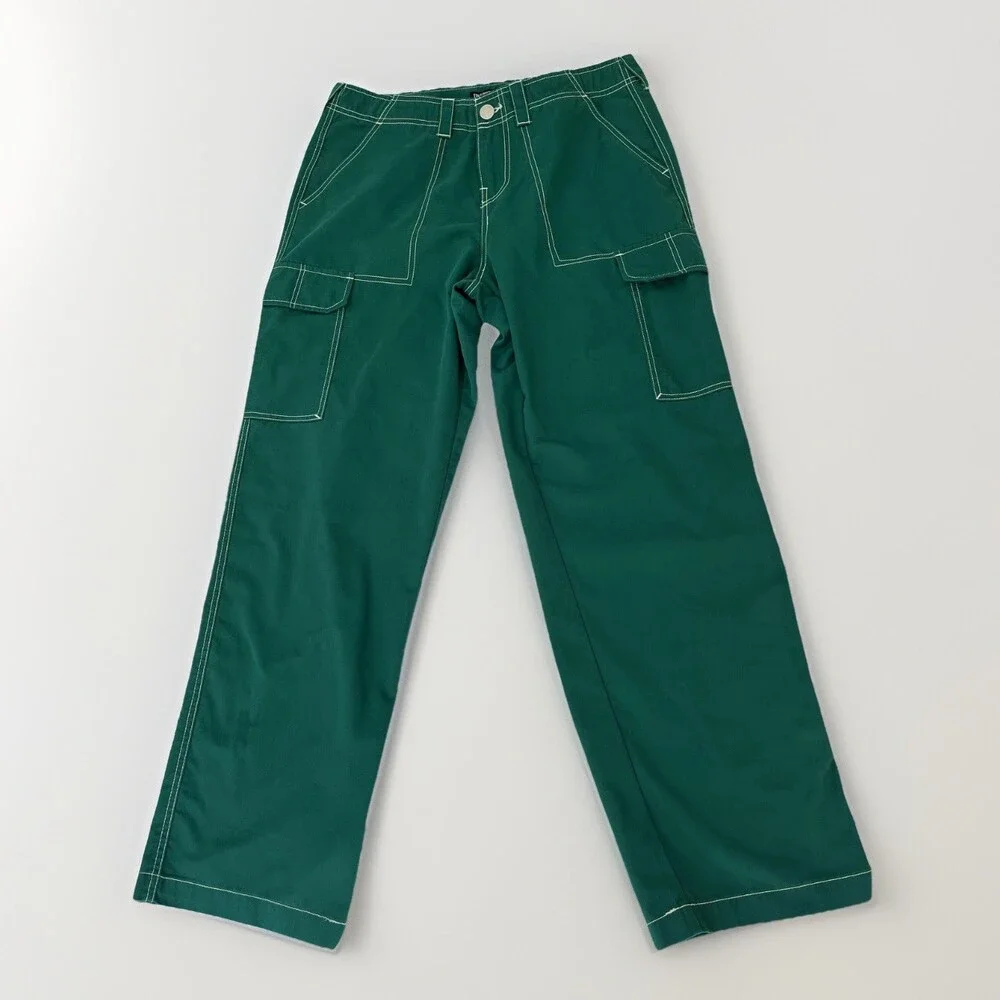 True Religion Cargo Pants Mens 31x31 Forest Green Military Utility Street Style